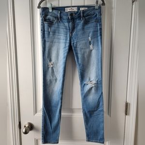 HOLLISTER JEANS LOW RISE SUPER SKINNY